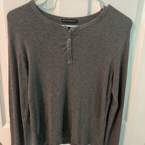 Gray Brandy Melville long sleeve top